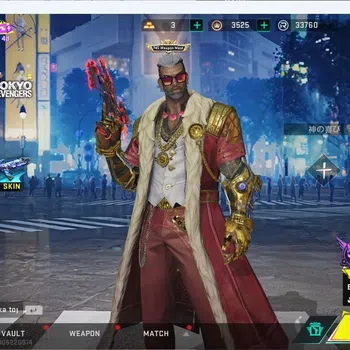 Blood Strike Accounts Collab Skin ASIA|Eternal Desert Eagle-Scorpius|Collab 3 7DS+1 Evangelion|1 Limited|4