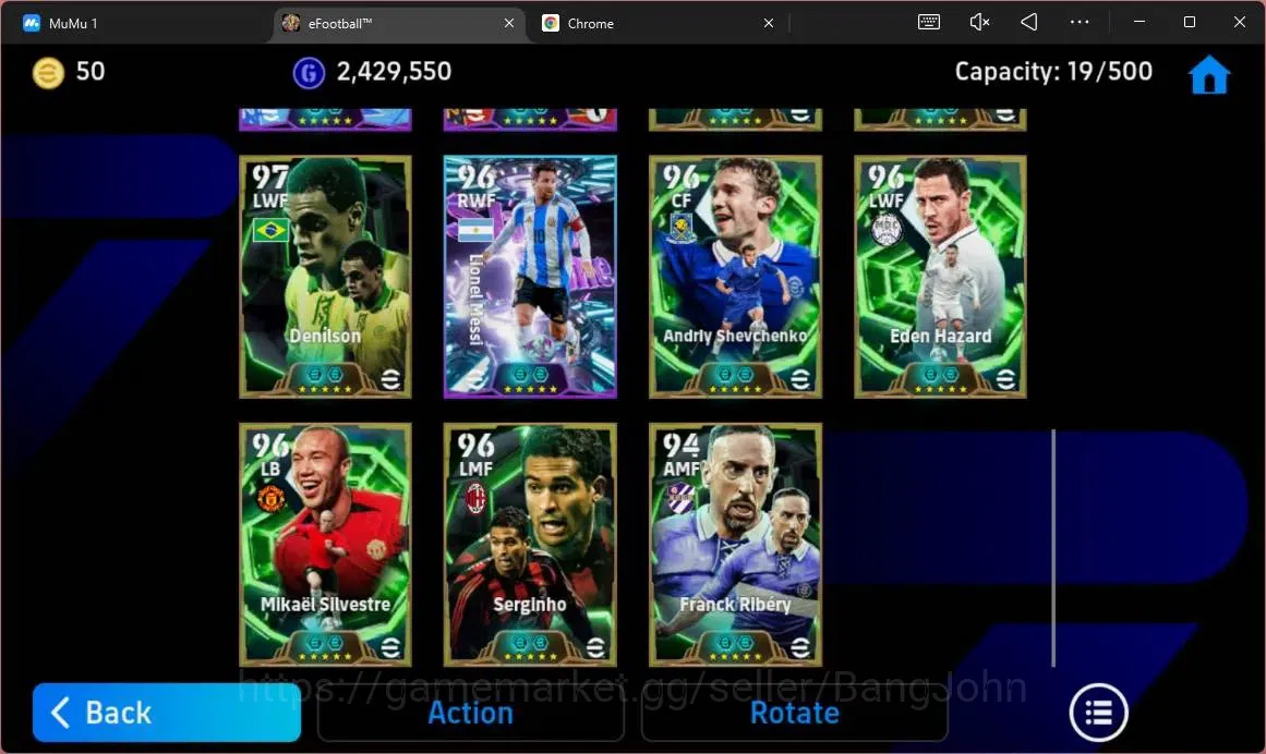eFootball Accounts Mobile|PW 3207|Epic Cruyff,De rossi,Ronaldo,Zambro image 5