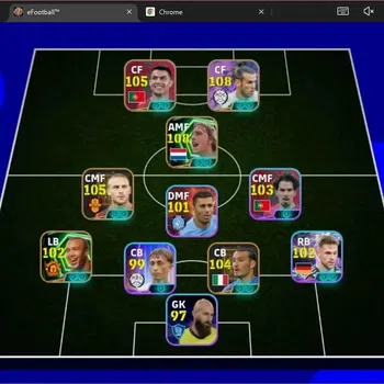 eFootball Legends & Iconic Players Mobile|PW 3207|Epic Cruyff,De rossi,Ronaldo,Zambro image 1