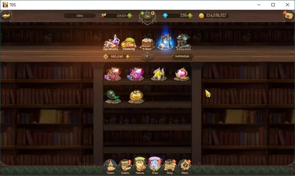 The Seven Deadly Sins: Grand Cross Accounts Global|256 Dm|1,1M CC|1 LR + 4 UR|Elizabeth,Nemesi image 16
