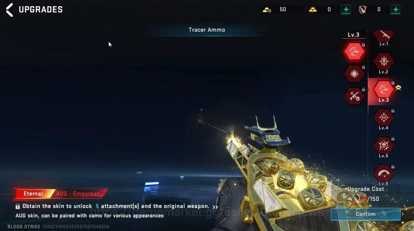 Blood Strike Accounts ASIA|ETERNAL AUG-Empyrean Lv3|ULTRA[Aircraft-Plum image 7