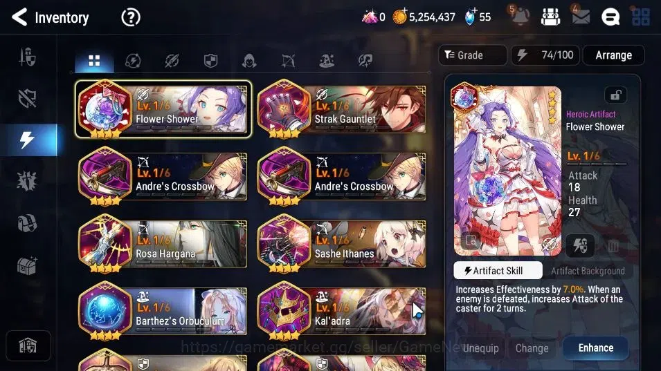 Epic Seven Accounts GLOBAL UnVerif|New Era|2 ML(Rhiana &Luciel,Faith L image 16