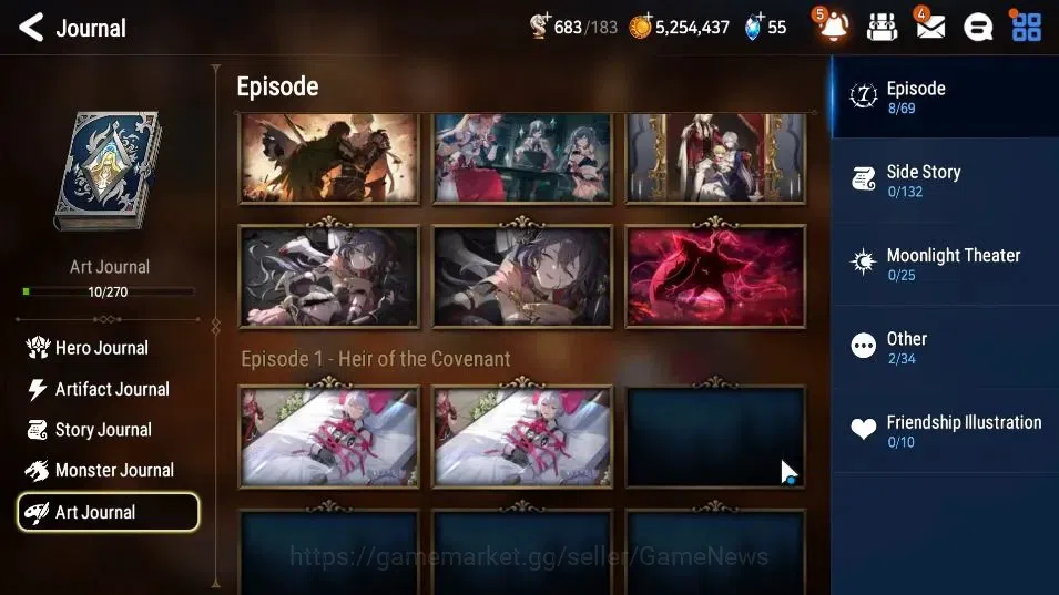 Epic Seven Accounts GLOBAL UnVerif|New Era|2 ML(Rhiana &Luciel,Faith L image 20