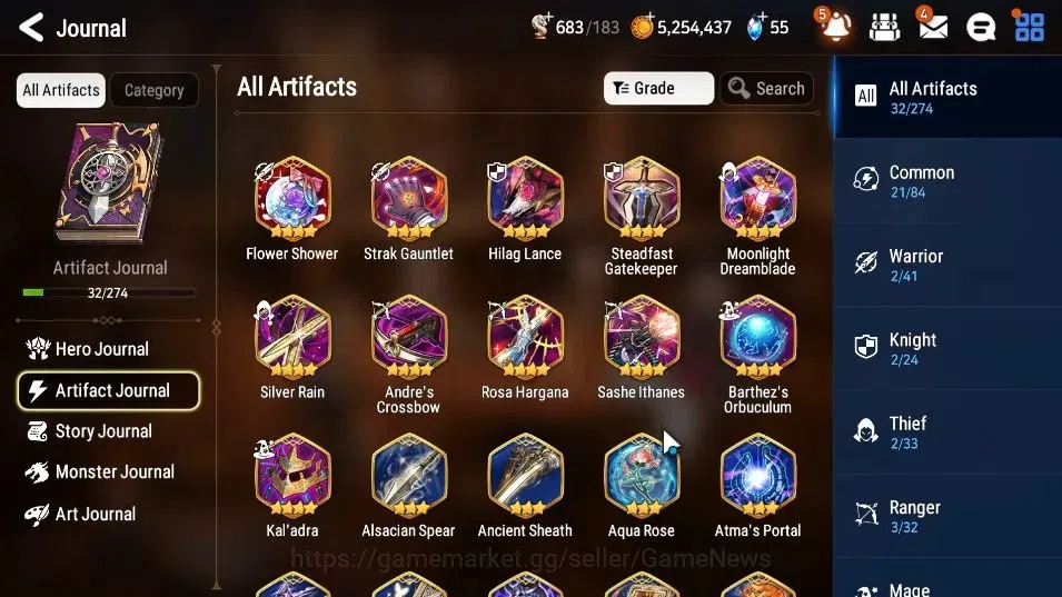 Epic Seven Accounts GLOBAL UnVerif|New Era|2 ML(Rhiana &Luciel,Faith L image 8