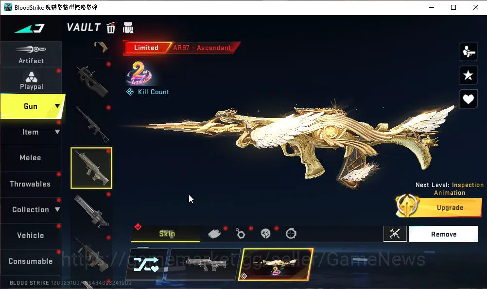 Blood Strike Accounts ASIA|ETERNAL M82-Pumpknight Lv2|9 ULTRA[ETHAN,MCX, image 10