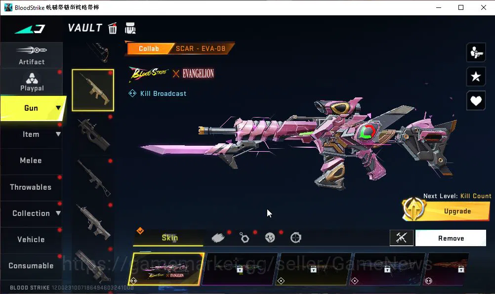 Blood Strike Accounts ASIA|ETERNAL M82-Pumpknight Lv2|9 ULTRA[ETHAN,MCX, image 11