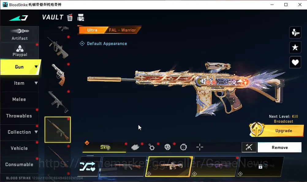 Blood Strike Accounts ASIA|ETERNAL M82-Pumpknight Lv2|9 ULTRA[ETHAN,MCX, image 18