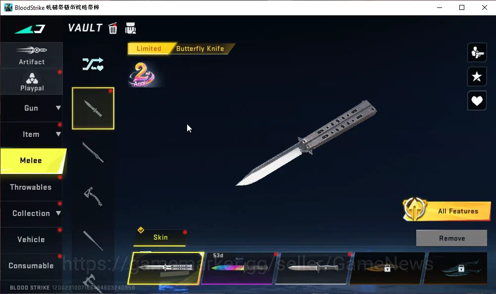 Blood Strike Accounts ASIA|ETERNAL M82-Pumpknight Lv2|9 ULTRA[ETHAN,MCX, image 5