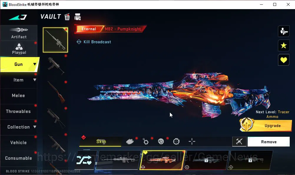 Blood Strike Accounts ASIA|ETERNAL M82-Pumpknight Lv2|9 ULTRA[ETHAN,MCX, image 6