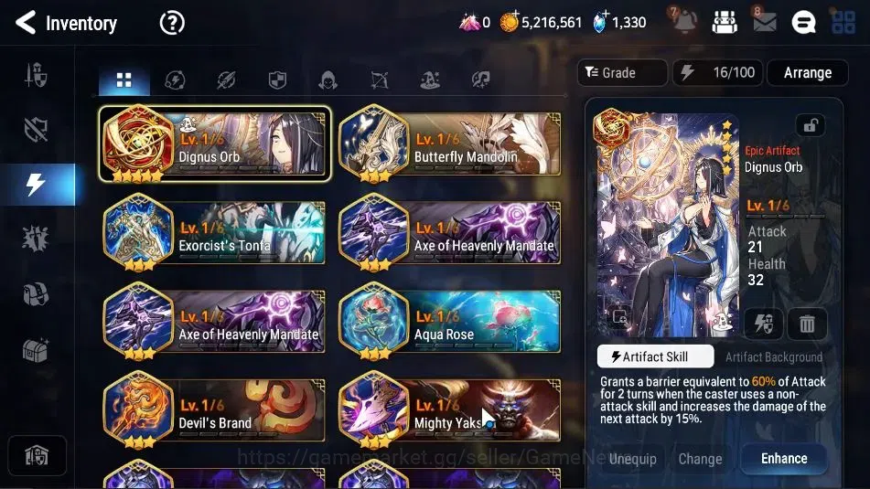 Epic Seven Accounts GLOBAL Unverif|New Era|2 ML(Rhiana & Luciel,Dark C image 14
