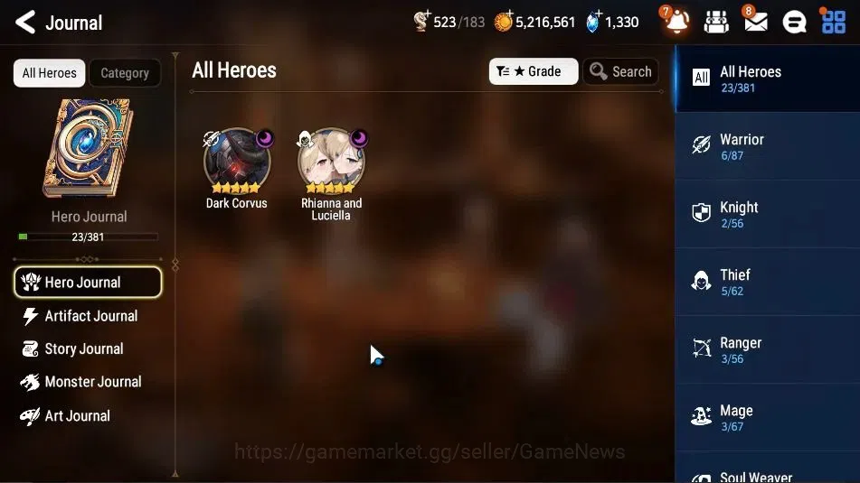 Epic Seven Accounts GLOBAL Unverif|New Era|2 ML(Rhiana & Luciel,Dark C image 6