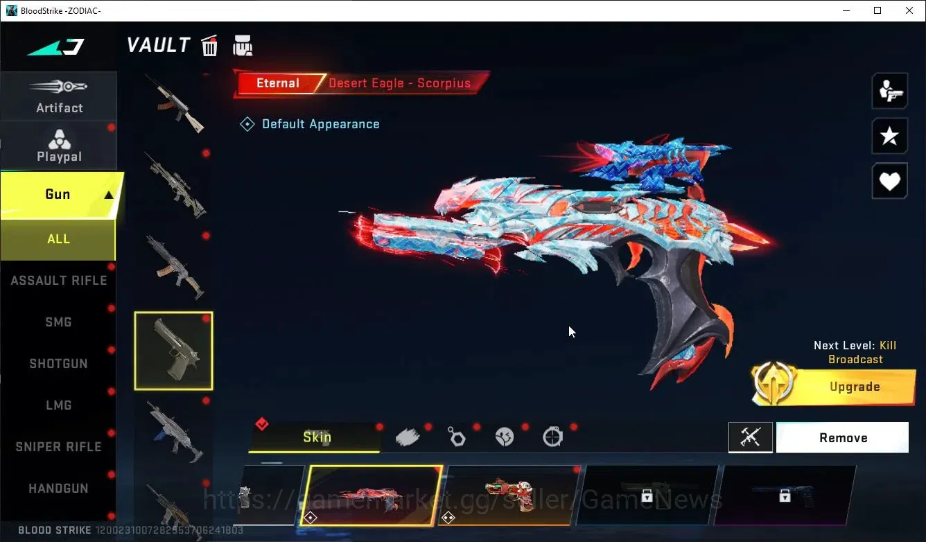 Blood Strike Accounts ASIA|ETERNAL DeAgle+MELEE SCYTHE-LunaSlash,COLLAB  image 12