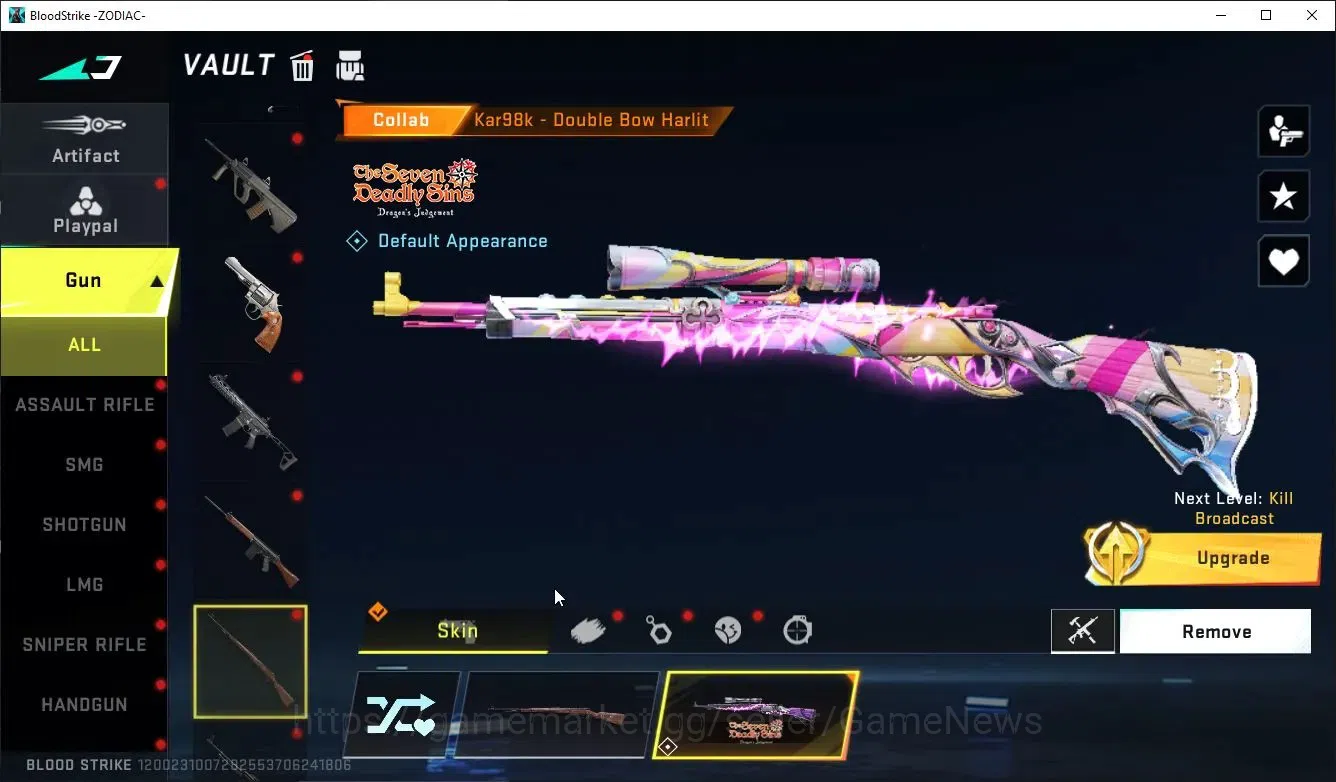 Blood Strike Accounts ASIA|ETERNAL DeAgle+MELEE SCYTHE-LunaSlash,COLLAB  image 16
