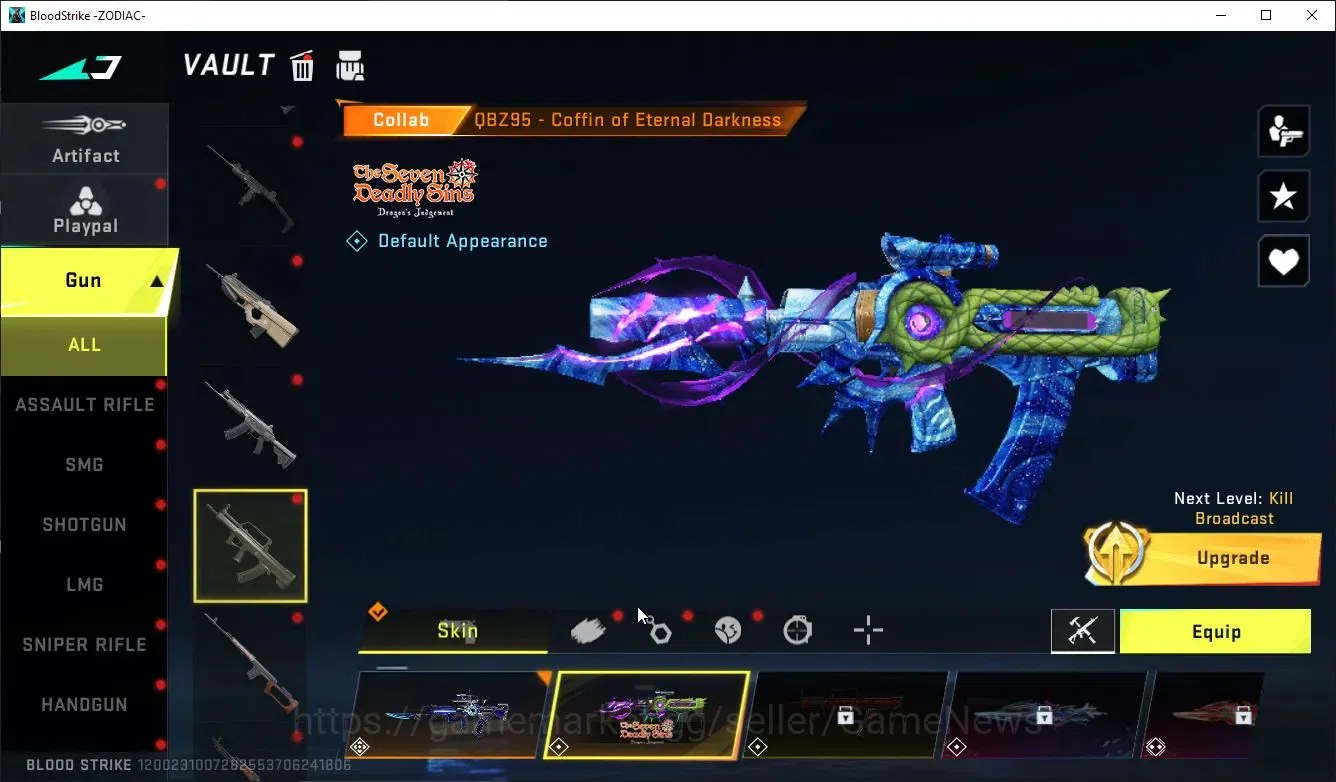 Blood Strike Accounts ASIA|ETERNAL DeAgle+MELEE SCYTHE-LunaSlash,COLLAB  image 17
