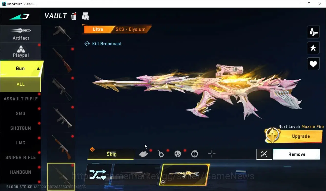 Blood Strike Accounts ASIA|ETERNAL DeAgle+MELEE SCYTHE-LunaSlash,COLLAB  image 18