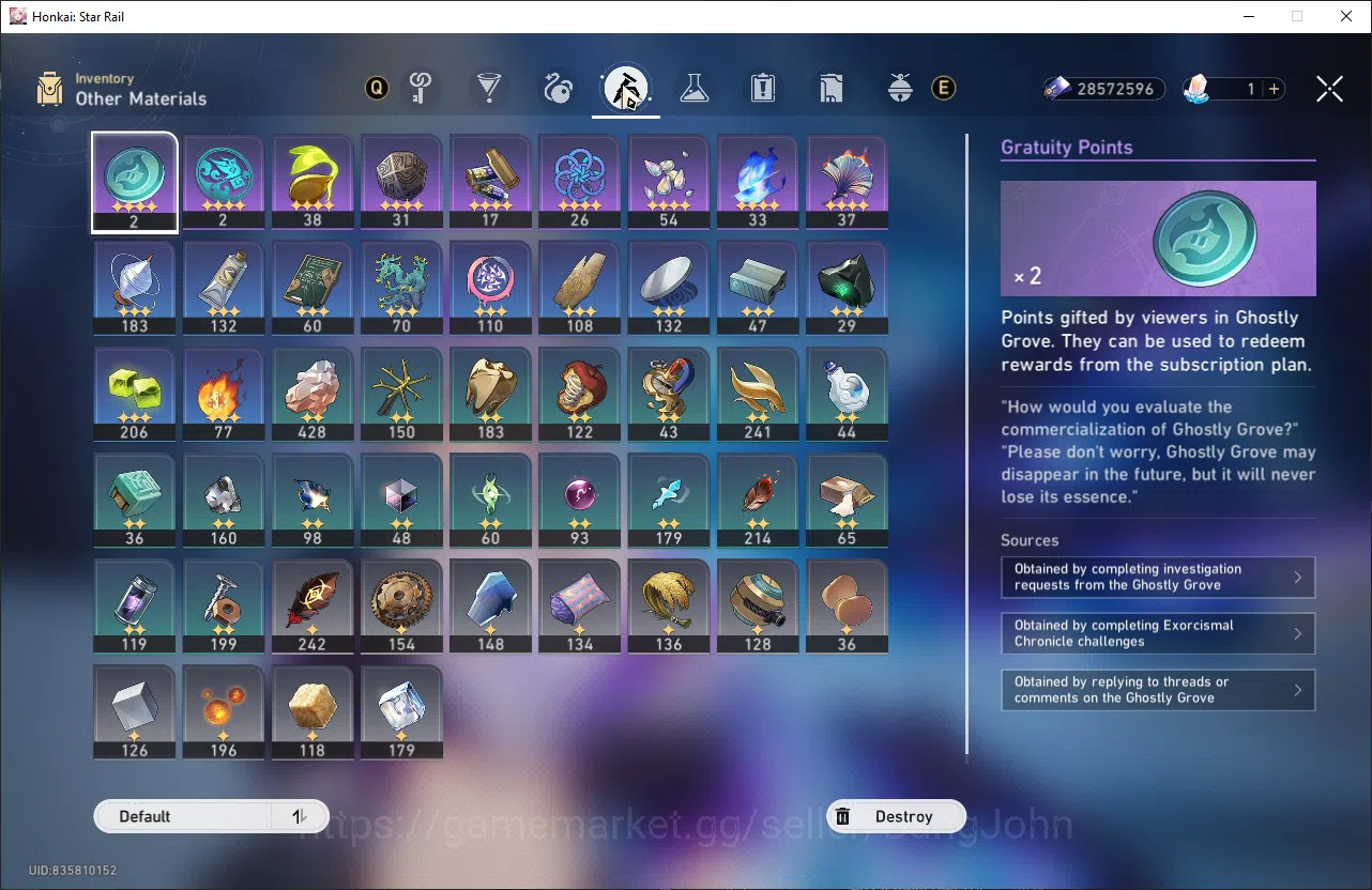 Honkai Star Rail Accounts Asia TL 68 | 15 Limit | Prime Team SW999 + Sign |  image 10