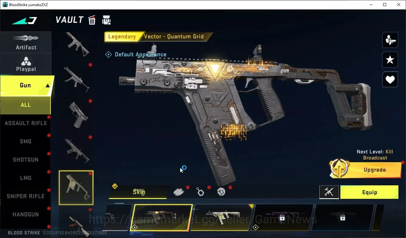 Blood Strike Accounts ASIA|MELEE ButerFly knife+ 2 ULTRA [JET-Black0ut,M image 10