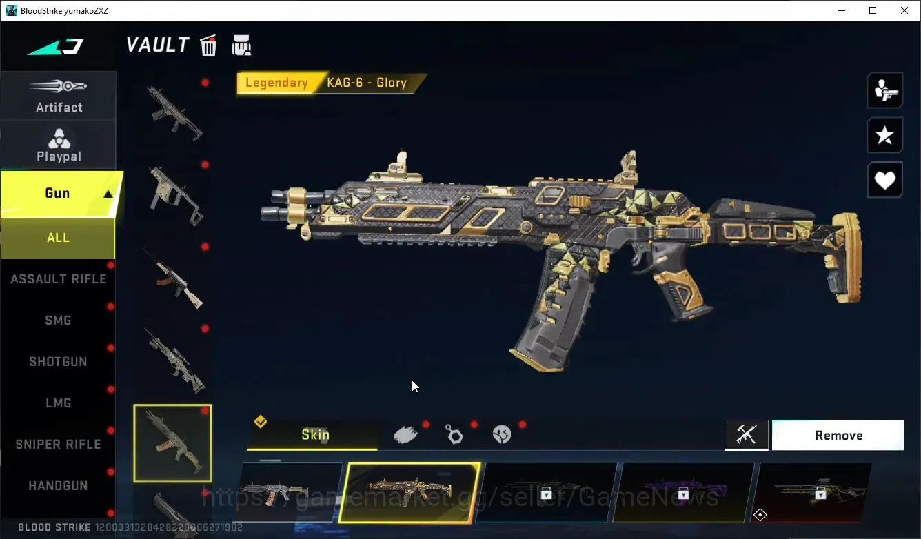 Blood Strike Accounts ASIA|MELEE ButerFly knife+ 2 ULTRA [JET-Black0ut,M image 11