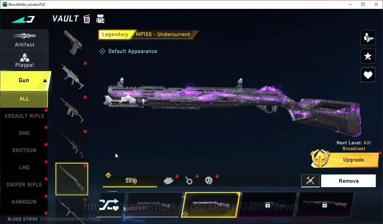 Blood Strike Accounts ASIA|MELEE ButerFly knife+ 2 ULTRA [JET-Black0ut,M image 12