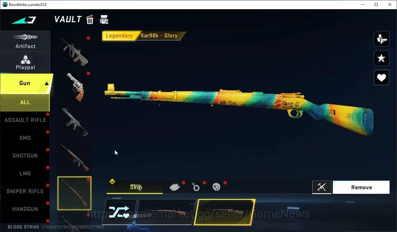 Blood Strike Accounts ASIA|MELEE ButerFly knife+ 2 ULTRA [JET-Black0ut,M image 14