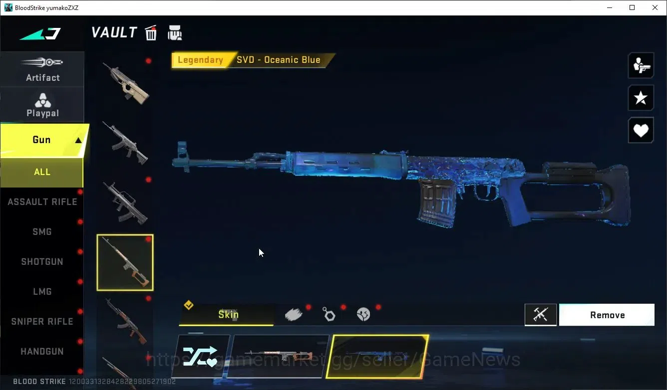 Blood Strike Accounts ASIA|MELEE ButerFly knife+ 2 ULTRA [JET-Black0ut,M image 15