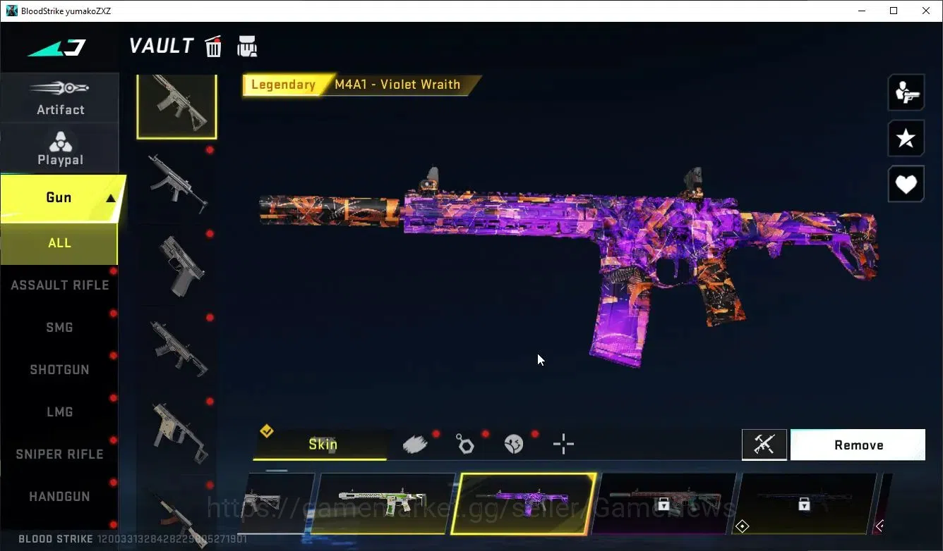 Blood Strike Accounts ASIA|MELEE ButerFly knife+ 2 ULTRA [JET-Black0ut,M image 6