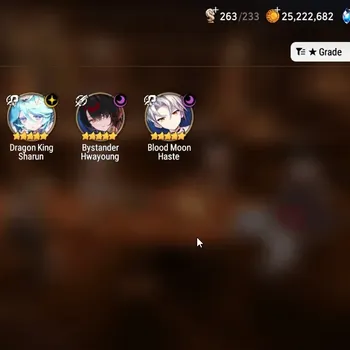 Epic Seven Accounts Starter Global UnVerif|4 ML (DK Sharun,Bystander H,Sot Snow,BM Haste) Haru,Ludwig,Destina|PoH+Bless