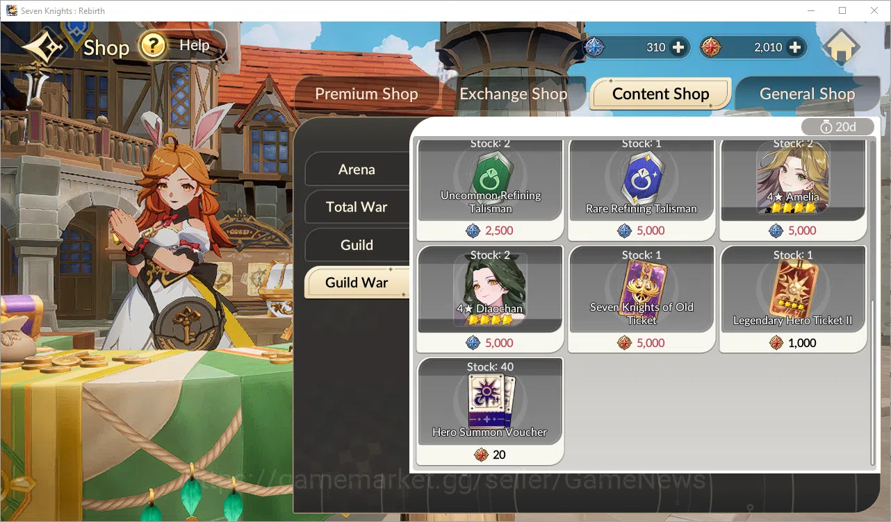 Seven Knights Re:Birth Accounts GLOBAL SEA ENDGAME| Full 5 Ex-7k & 17 TC6+ (Wukong image 12