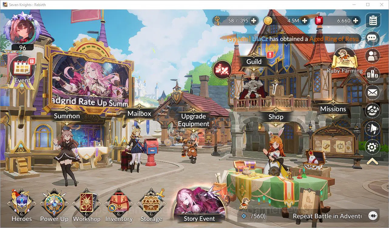 Seven Knights Re:Birth Accounts GLOBAL SEA ENDGAME| Full 5 Ex-7k & 17 TC6+ (Wukong image 5