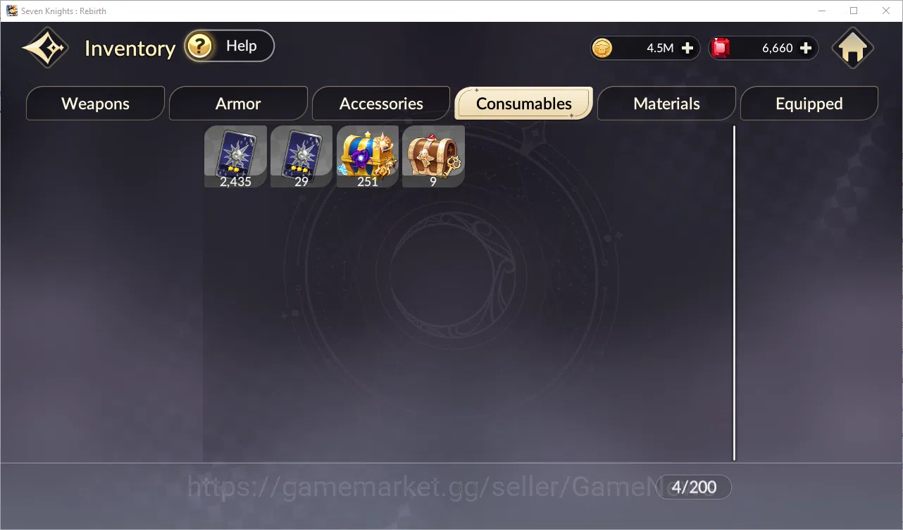 Seven Knights Re:Birth Accounts GLOBAL SEA ENDGAME| Full 5 Ex-7k & 17 TC6+ (Wukong image 8