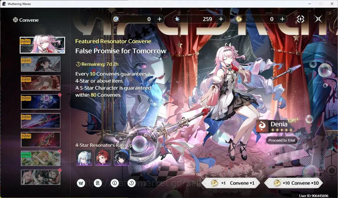 Wuthering Waves Accounts SEA |UL 33 | Rank 4 | 2x 5*Limited Char: Hiyuki L5 image 8