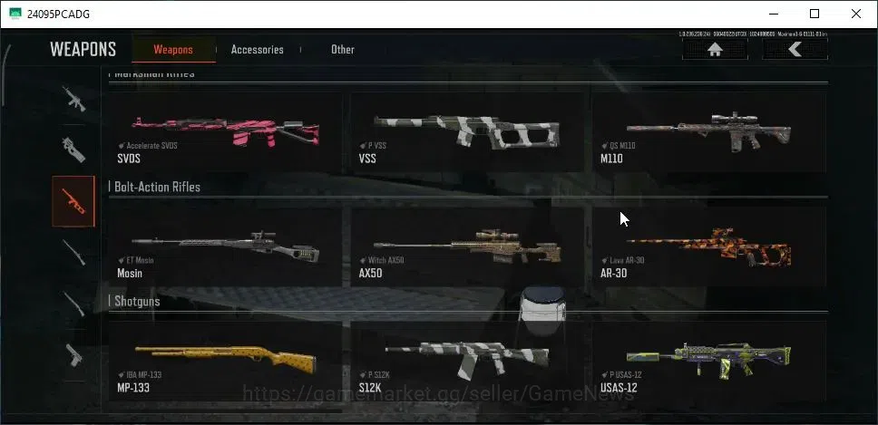 Arena Breakout Accounts MOBILE|Lv 30|SV 80M|CV 61M|5 Set|Battle Machete,Re image 11