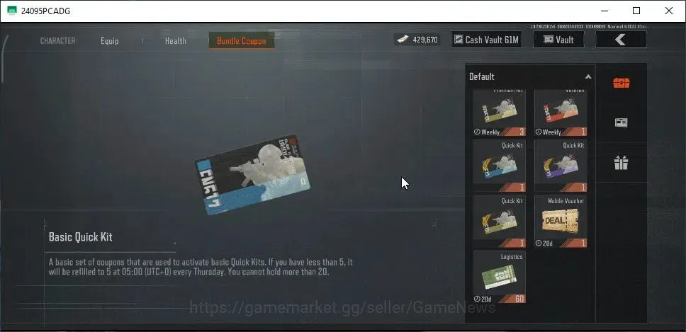 Arena Breakout Accounts MOBILE|Lv 30|SV 80M|CV 61M|5 Set|Battle Machete,Re image 17
