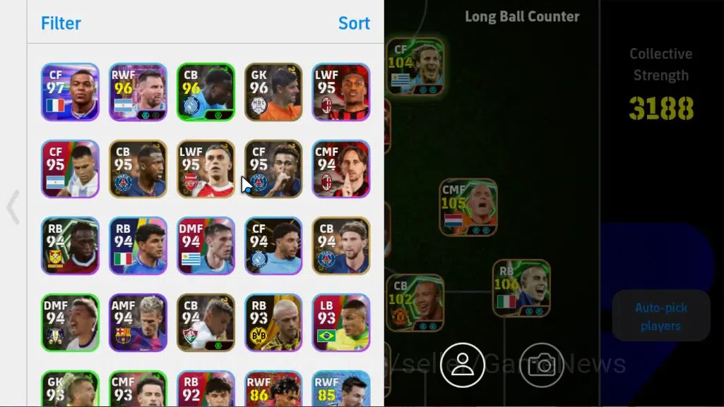 eFootball Accounts Android|BigTime Mohamed Salah,Virgil van Dijk,Fran image 2