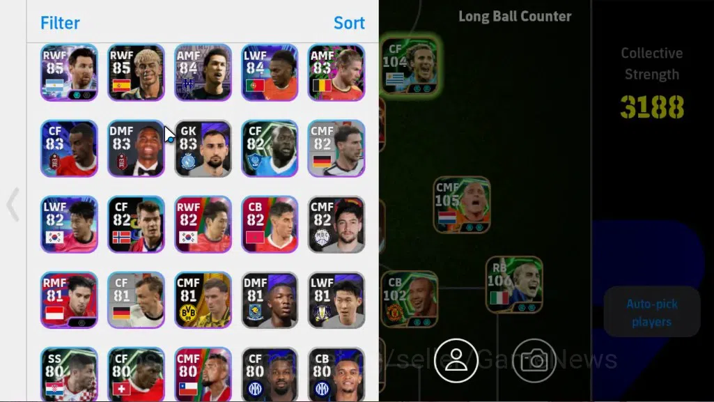 eFootball Accounts Android|BigTime Mohamed Salah,Virgil van Dijk,Fran image 3