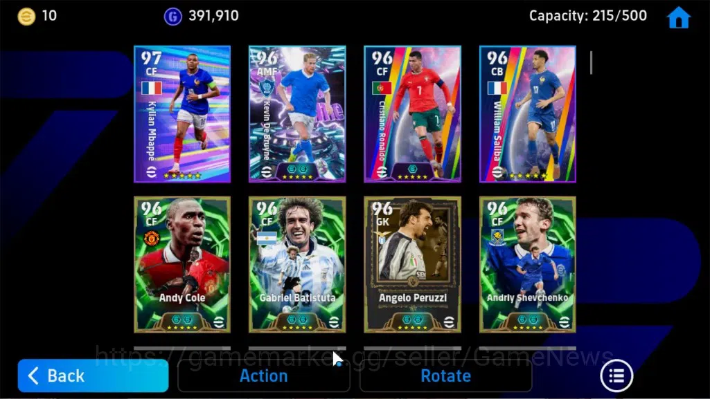 eFootball Accounts Android|BigTime Mohamed Salah,Virgil van Dijk,Fran image 6