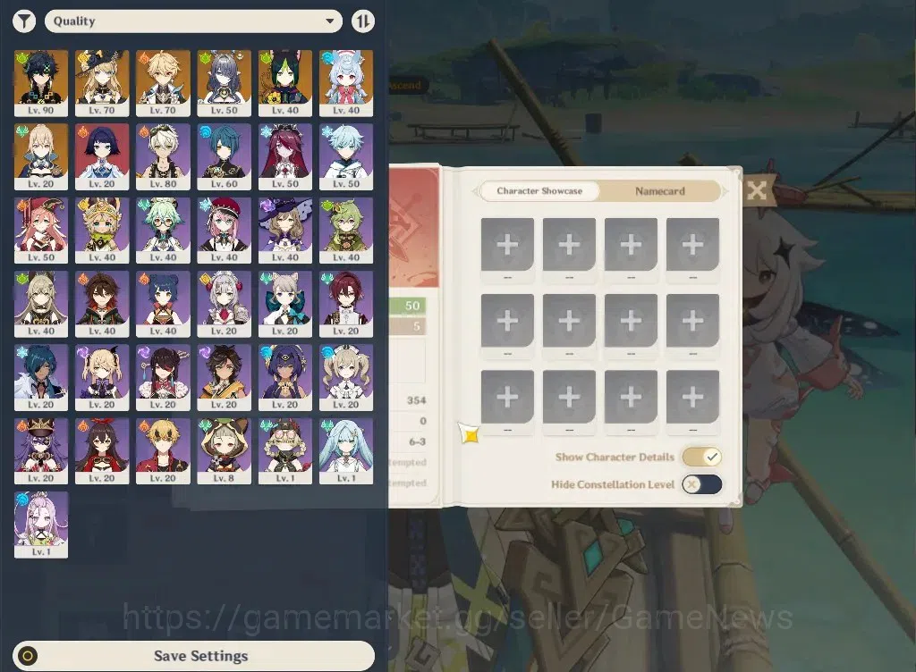Genshin Impact Accounts ASIA|AR50|4Limited+24(*4Character)|Kinich,Navia,La image 2