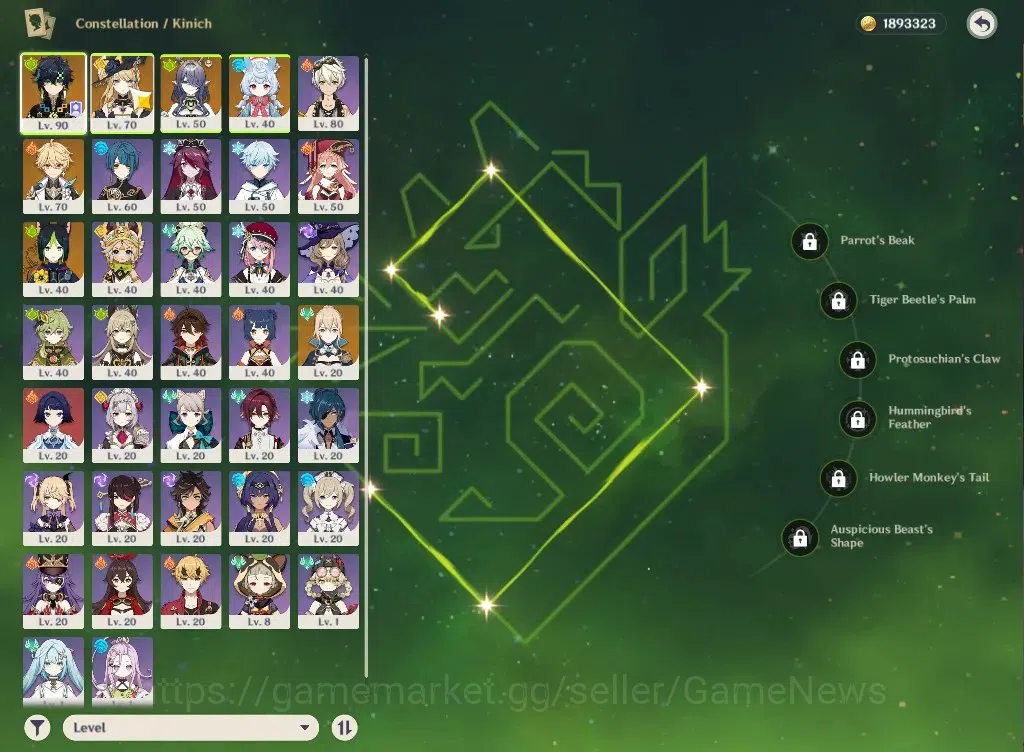 Genshin Impact Accounts ASIA|AR50|4Limited+24(*4Character)|Kinich,Navia,La image 3