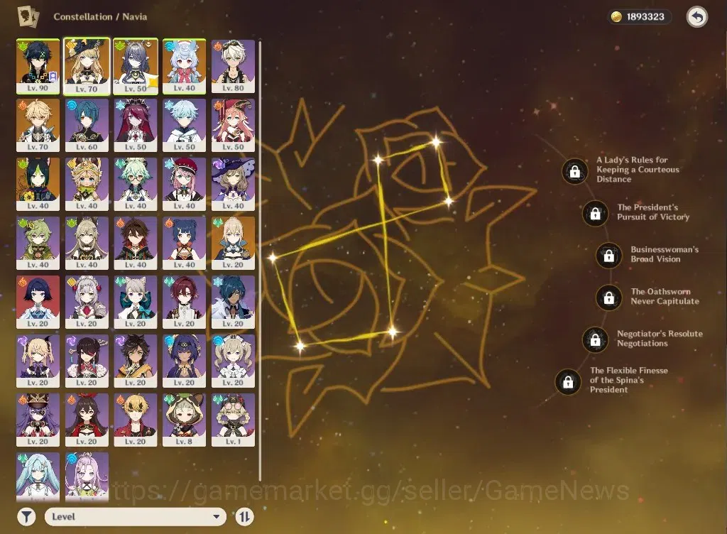 Genshin Impact Accounts ASIA|AR50|4Limited+24(*4Character)|Kinich,Navia,La image 4