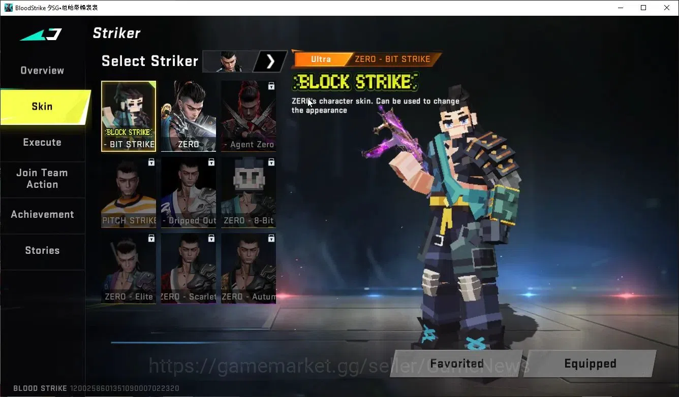 Blood Strike Accounts ASIA|10 Ultra Striker Zero,Blast,Ethan,Hank,Jet,No image 3
