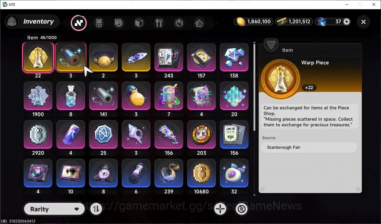 Neverness to Everness Accounts GLOBAL SEA|HL 25|Tyc 9|Hotori Prem Team|5 SSR|Hoto image 12