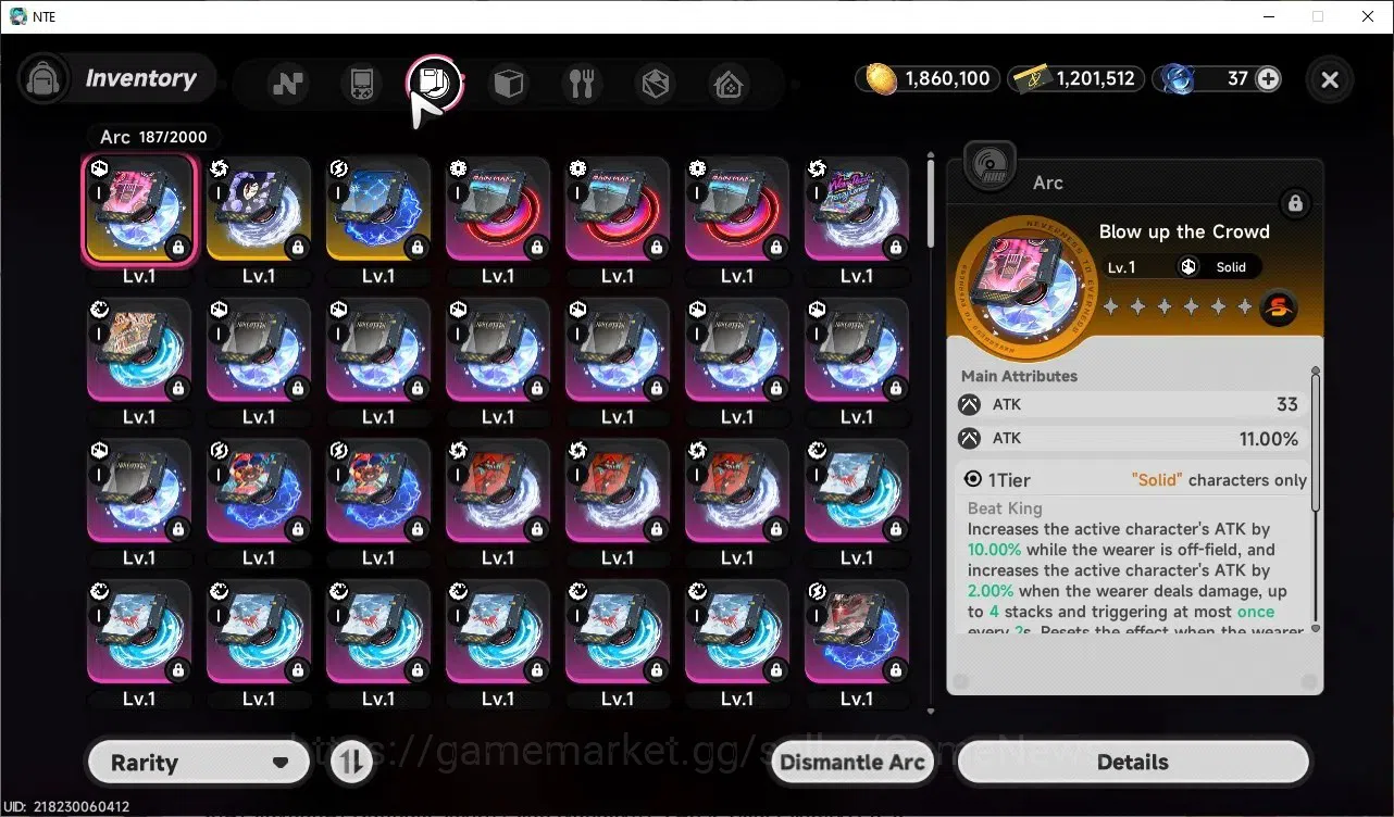 Neverness to Everness Accounts GLOBAL SEA|HL 25|Tyc 9|Hotori Prem Team|5 SSR|Hoto image 13