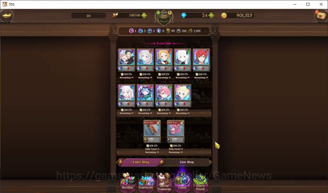 The Seven Deadly Sins: Grand Cross Accounts Global|1,1M CC|1 Seventh Spring Box|5 UR+Colab| Me image 10