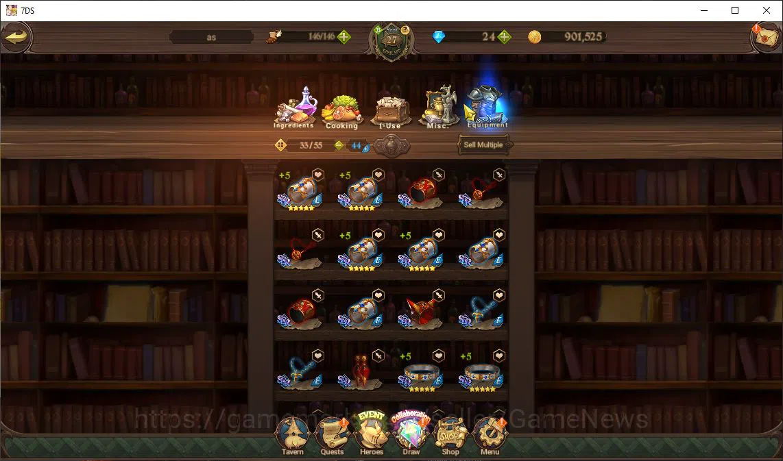 The Seven Deadly Sins: Grand Cross Accounts Global|1,1M CC|1 Seventh Spring Box|5 UR+Colab| Me image 4