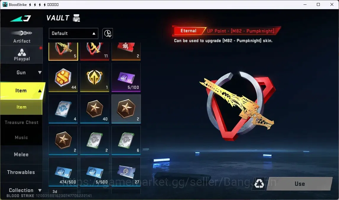 Blood Strike Accounts ASIA | Eternal Uzi-Star Chaser | 1 EVA Gun | 6 Ult image 11