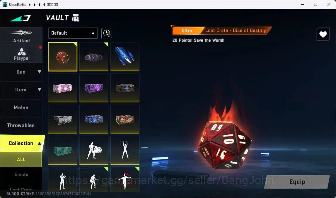 Blood Strike Accounts ASIA | Eternal Uzi-Star Chaser | 1 EVA Gun | 6 Ult image 12