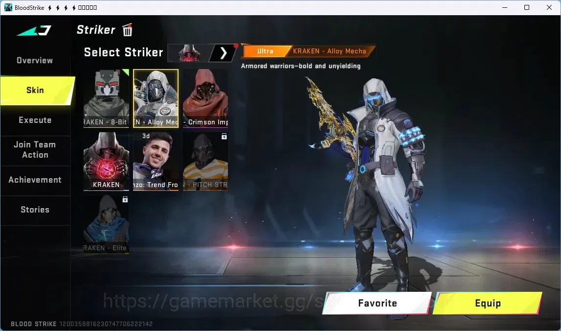Blood Strike Accounts ASIA | Eternal Uzi-Star Chaser | 1 EVA Gun | 6 Ult image 20