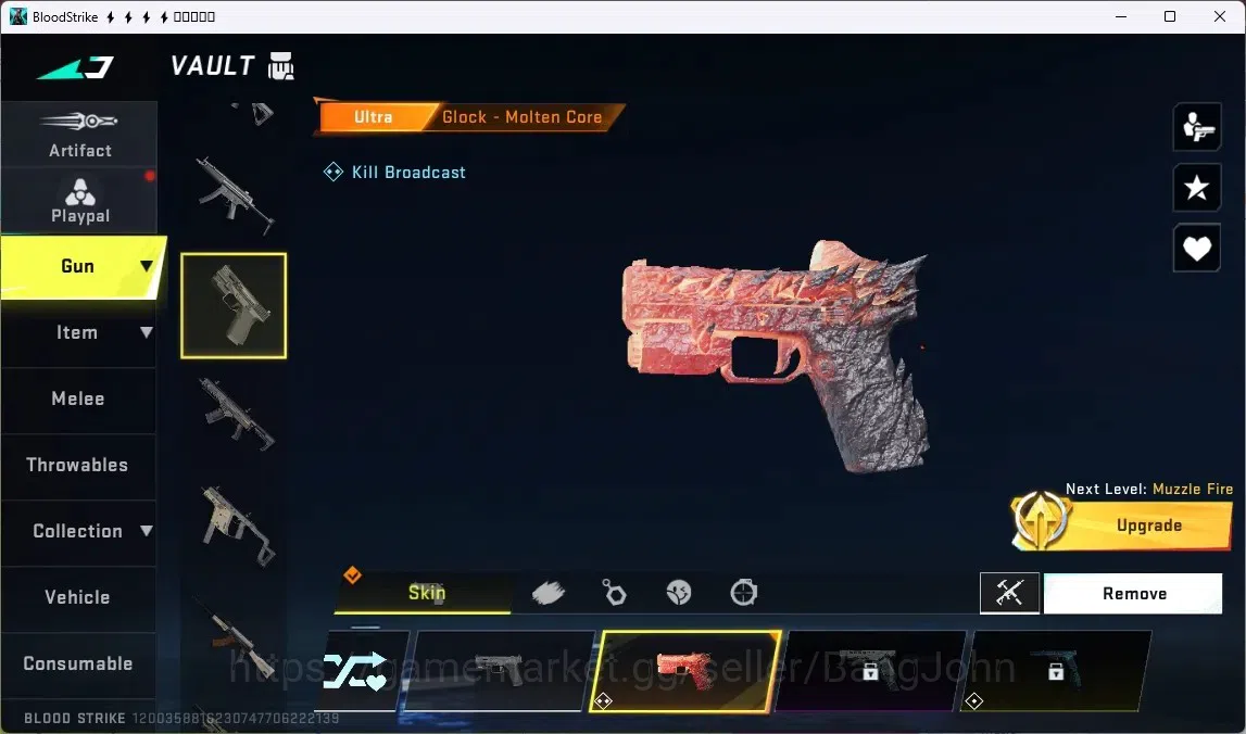 Blood Strike Accounts ASIA | Eternal Uzi-Star Chaser | 1 EVA Gun | 6 Ult image 3