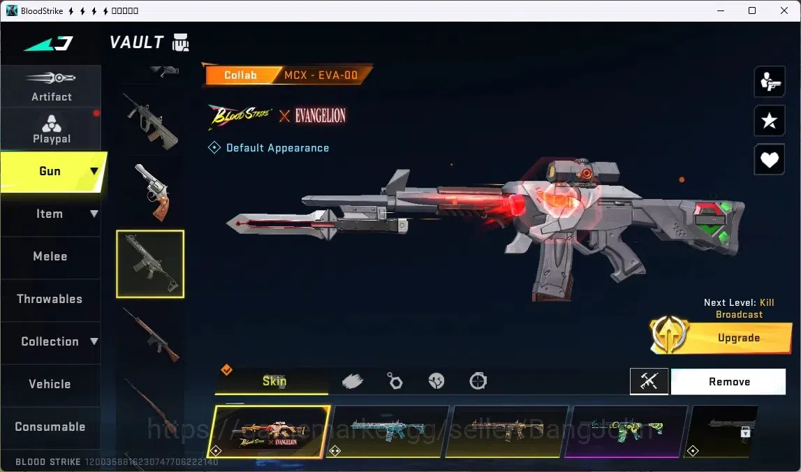 Blood Strike Accounts ASIA | Eternal Uzi-Star Chaser | 1 EVA Gun | 6 Ult image 9