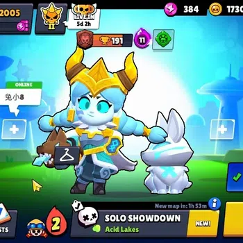 Brawl Stars Accounts 2005 Trophy|29 Brawlers 5 Max|Meg Full Buffies|14k Bling|1 Legendary (Cyber Shelly),5 Mythic,5